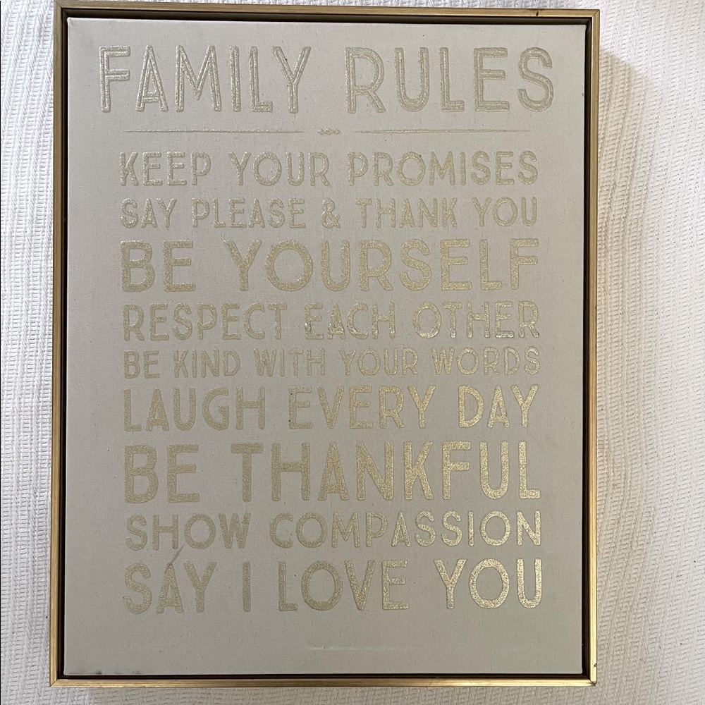 White & Gold Wall Art